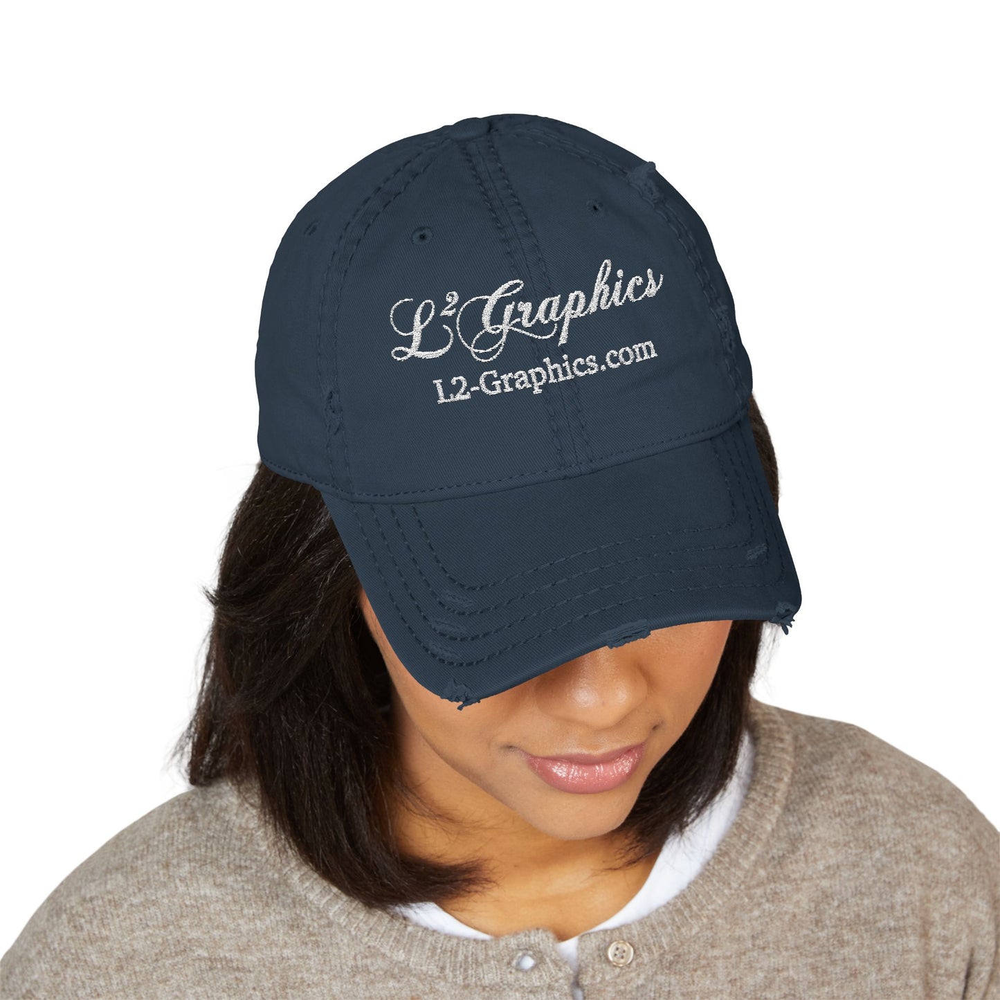 Distressed Hat (Embroidery)
