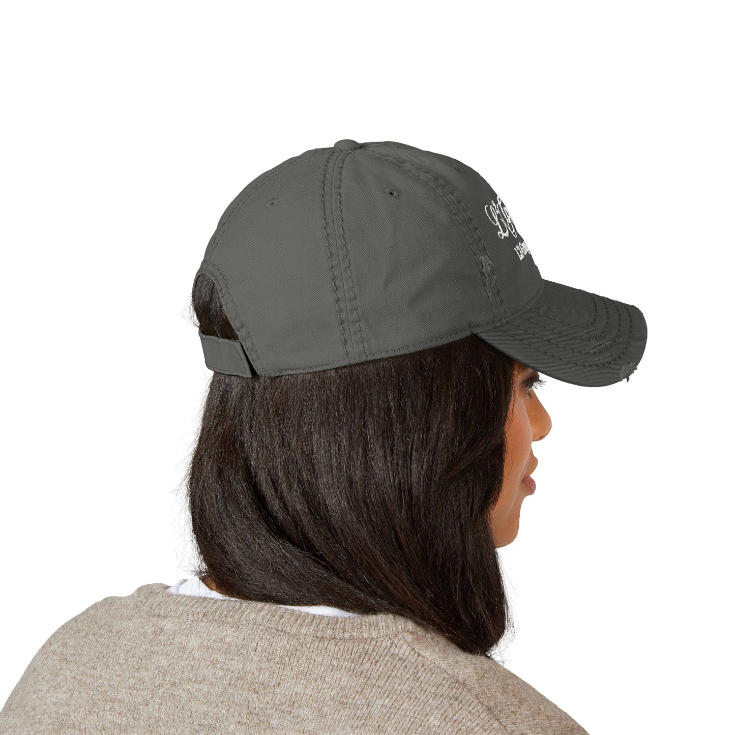 Distressed Hat (Embroidery)