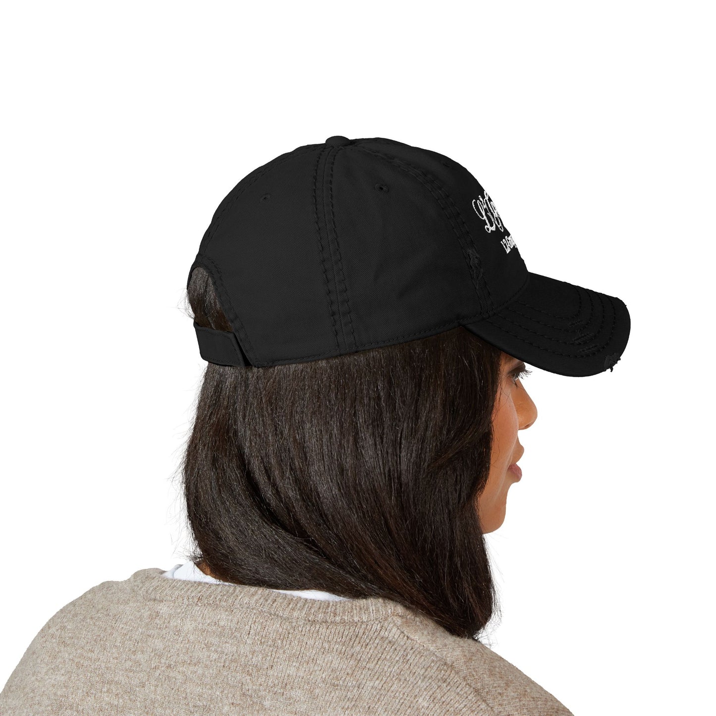 Distressed Hat (Embroidery)