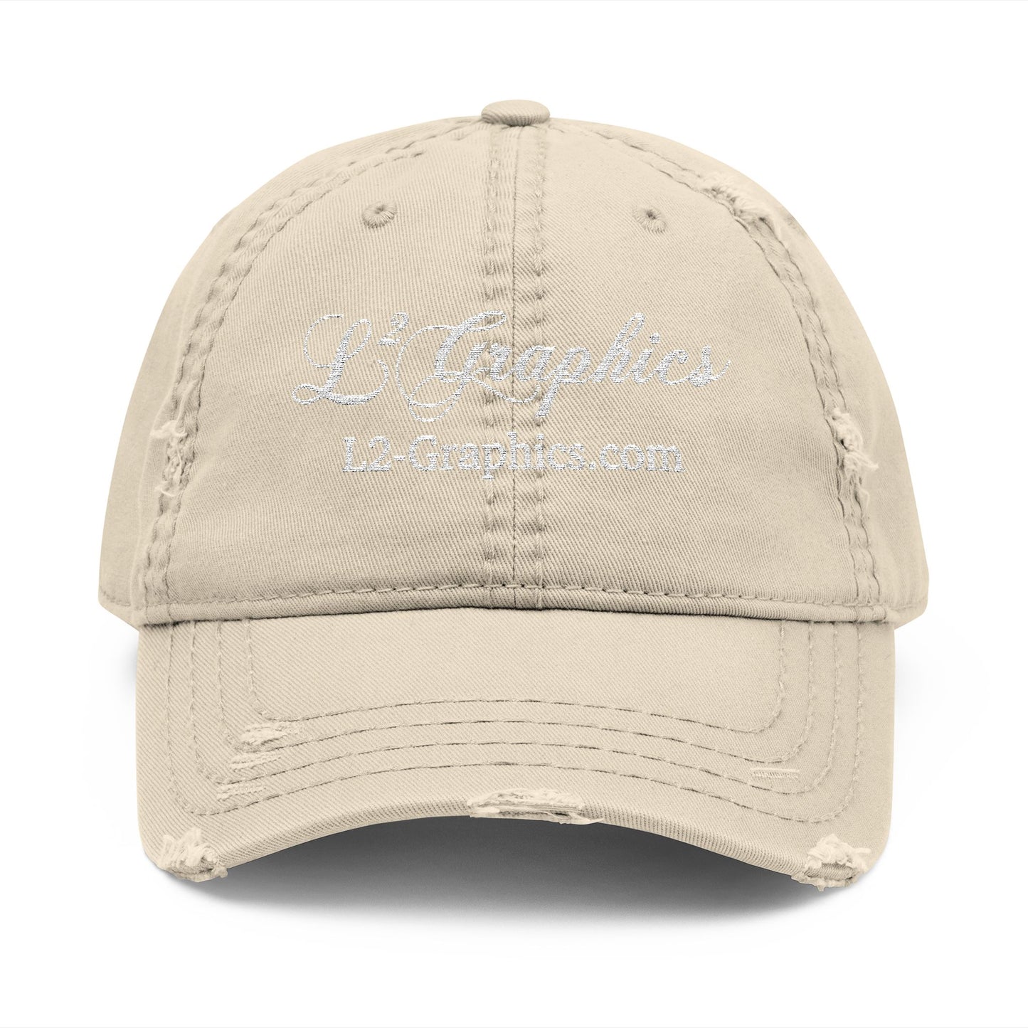 Distressed Hat (Embroidery)