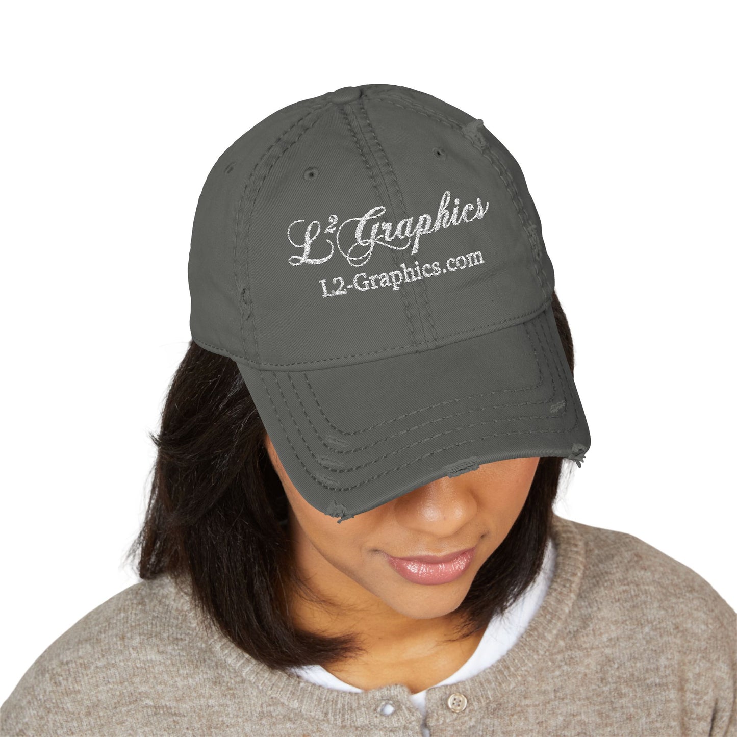 Distressed Hat (Embroidery)