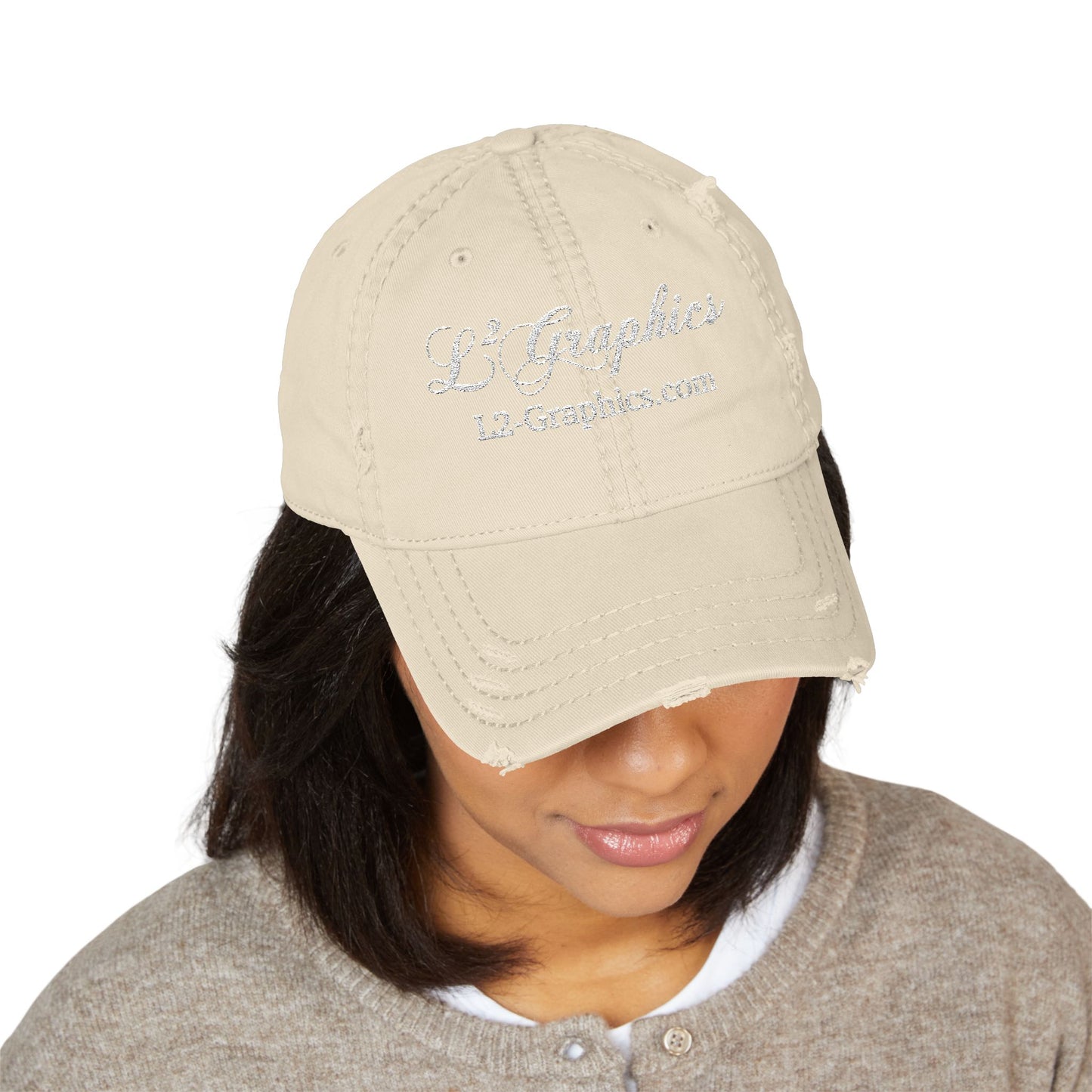 Distressed Hat (Embroidery)