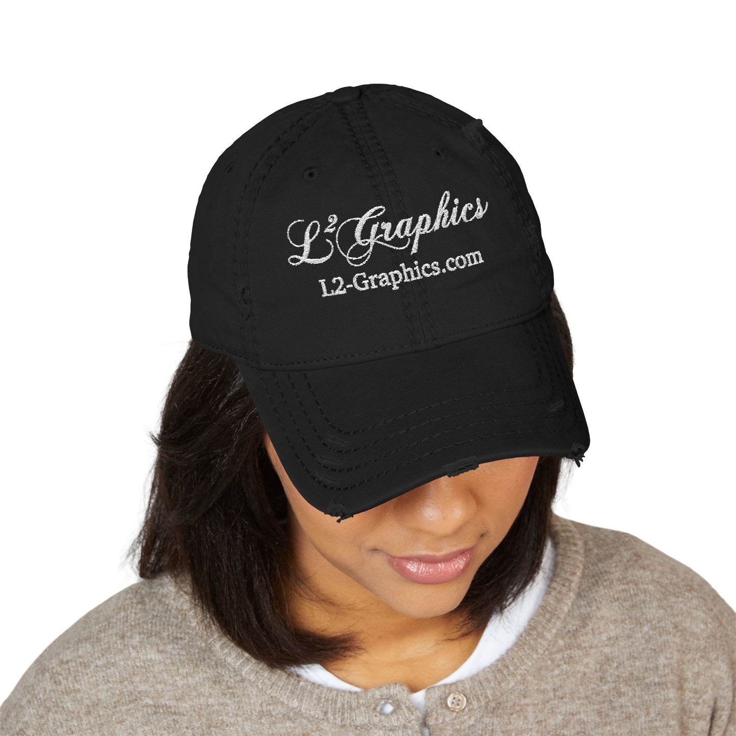 Distressed Hat (Embroidery)