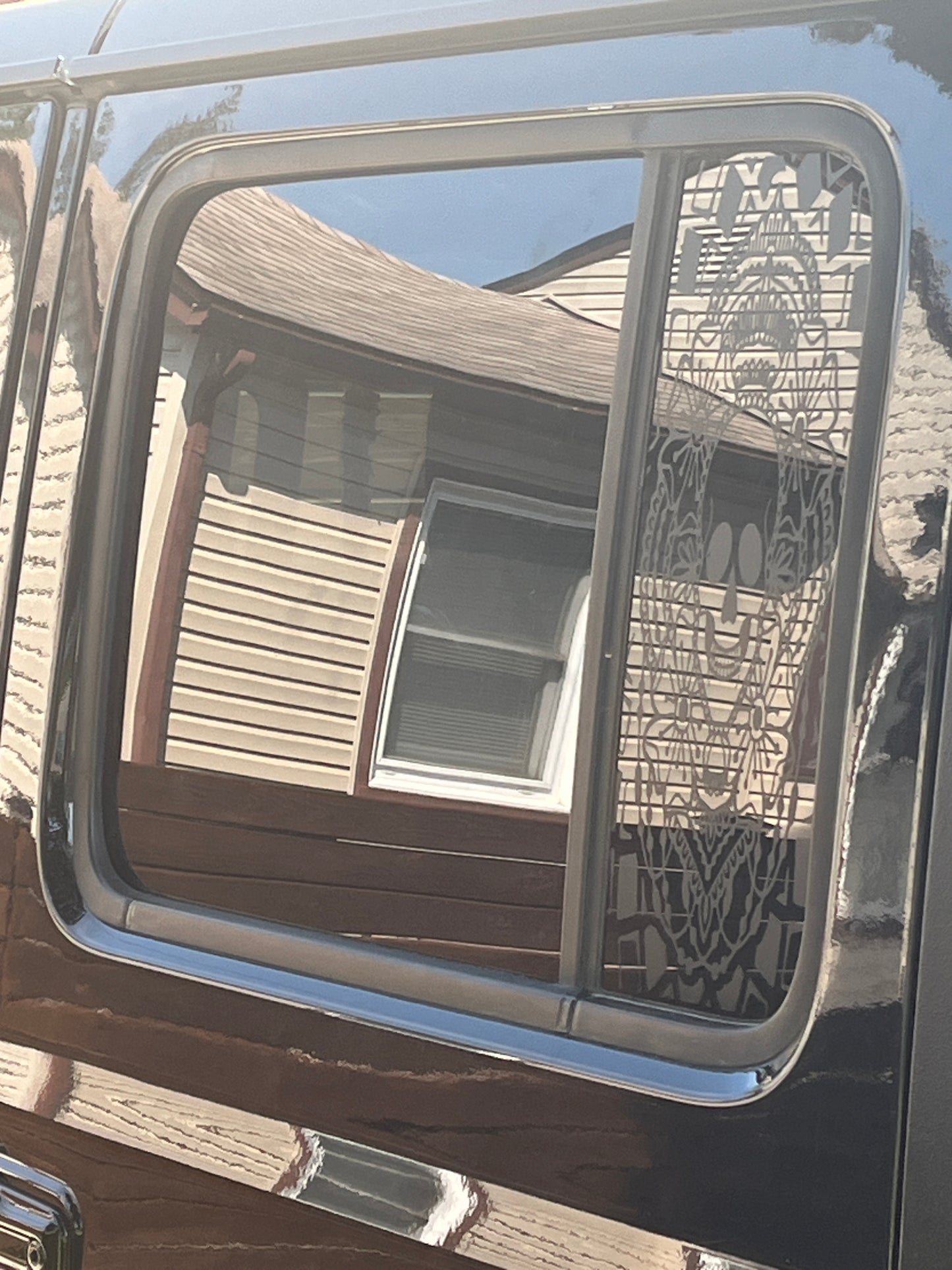 Skull Window Decal Set
