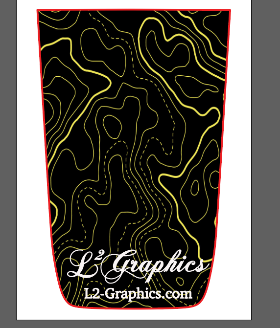 Custom Hood Decal