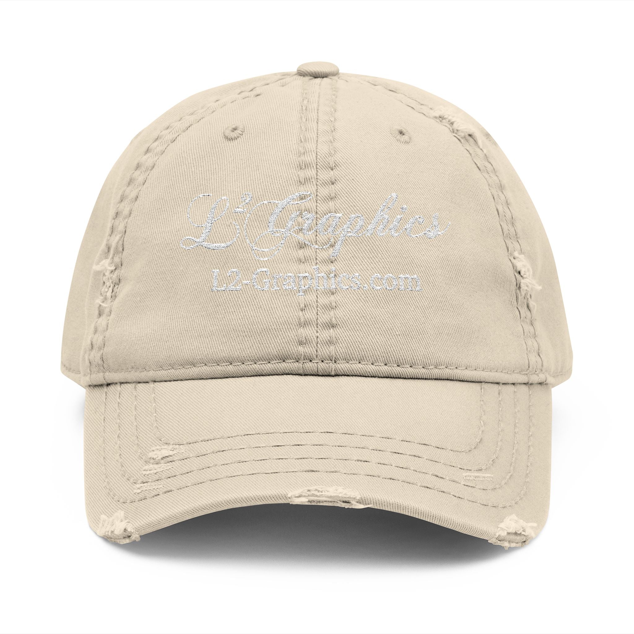 Distressed Hat (Embroidery)