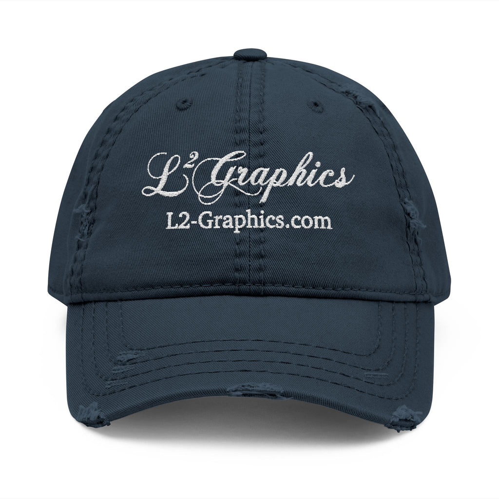 Distressed Hat (Embroidery)