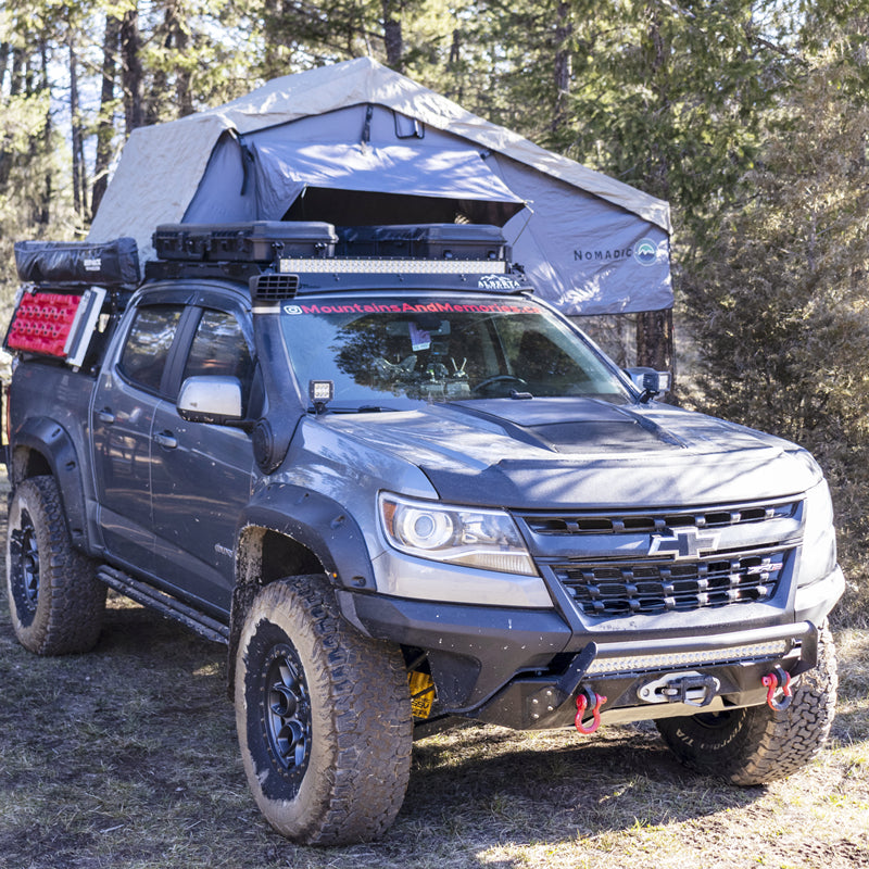 Chevrolet Colorado ZR2 Lensun 35W Hood Flexible Solar Panel