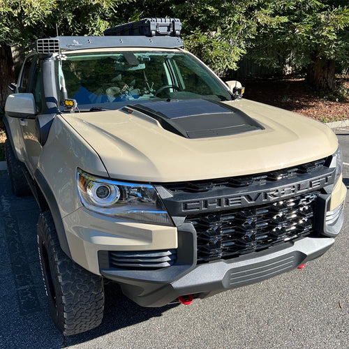 Chevrolet Colorado ZR2 Lensun 35W Hood Flexible Solar Panel