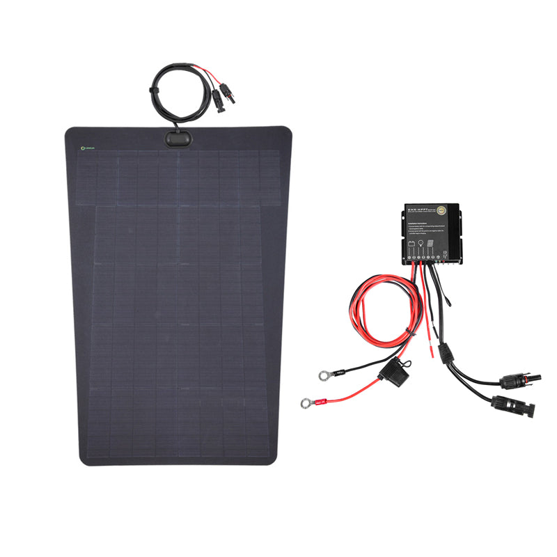 Chevrolet Silverado 1500 3rd Gen(2007-2013) Lensun 75W Hood Solar Panel