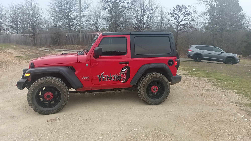 Custom Half Sides Decals