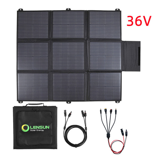 LensunSolar 200W 36V Solar Blanket for 24V Battery or Power Station