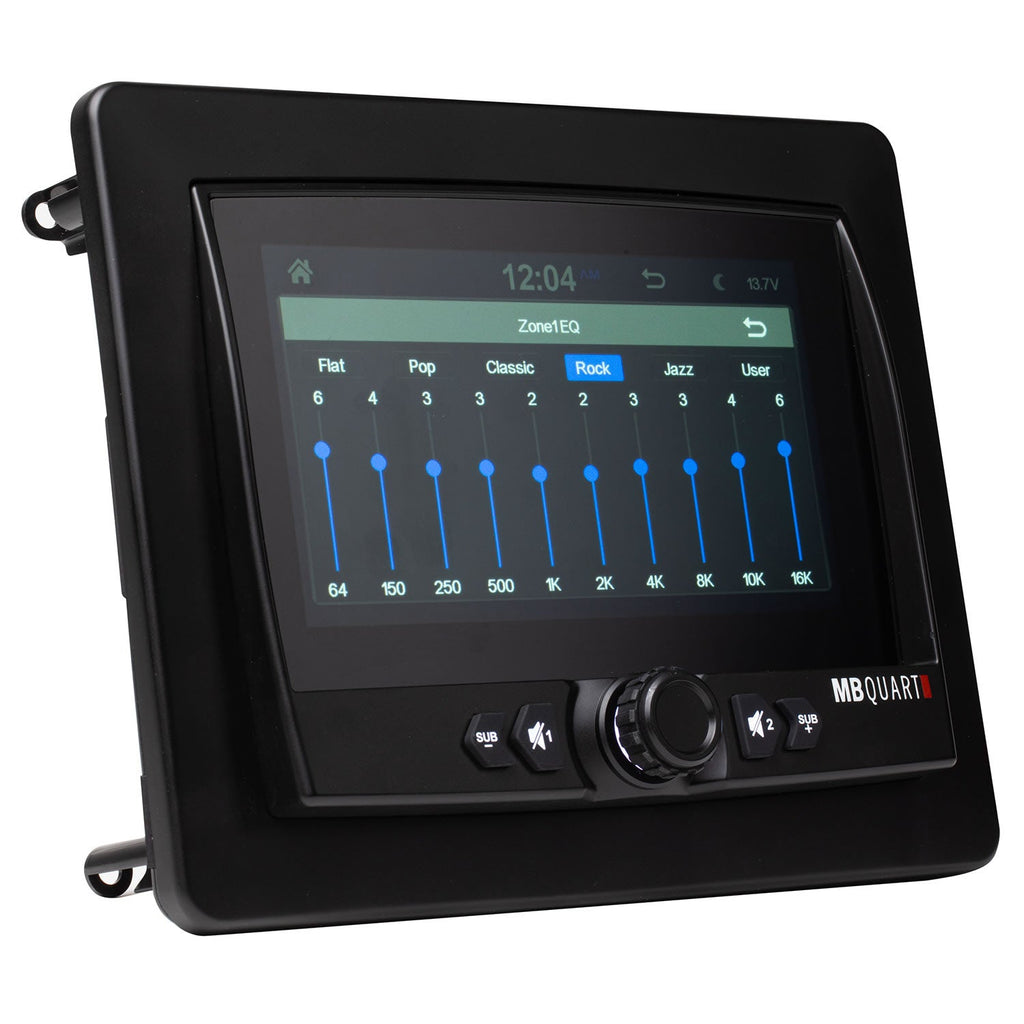 GMR7V1 7-Inch Waterproof Touchscreen Wireless CarPlay Source Unit