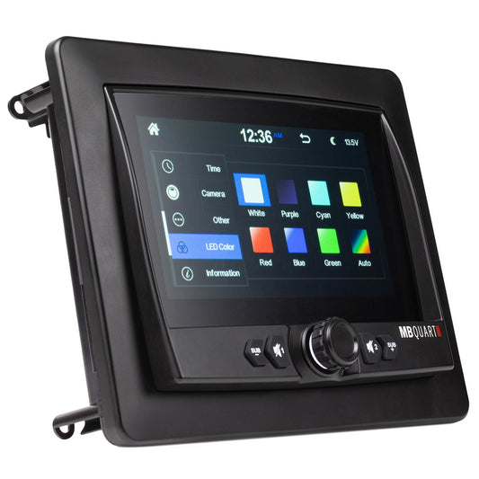 GMR7V1 7-Inch Waterproof Touchscreen Wireless CarPlay Source Unit