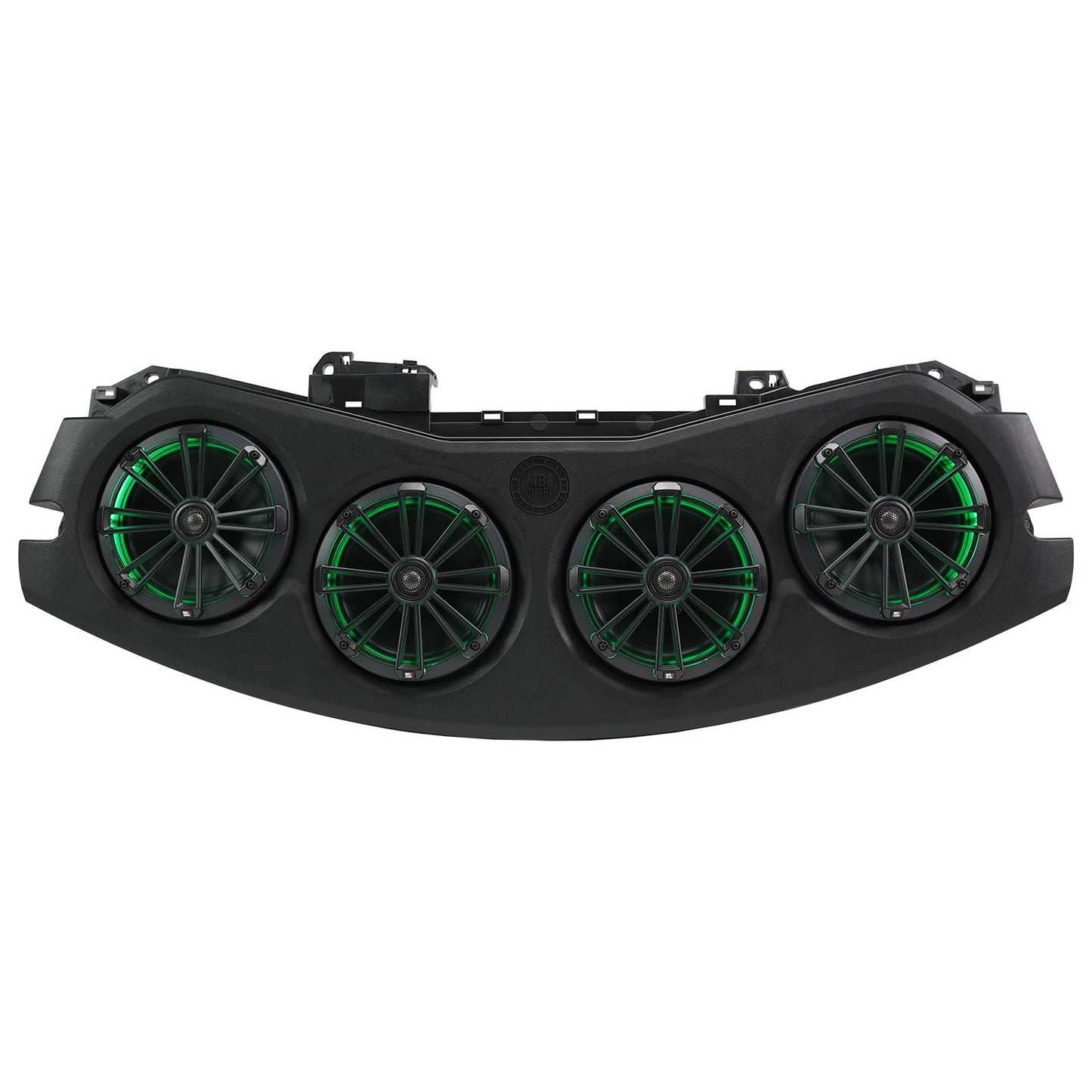 MBQJ-48CRGB24+ Jeep® Wrangler (JL) / Gladiator (JT) 2024-Current Tuned Rear Soundbar with 8 Inch Coaxial Speakers, Enclosure, and Addressable RGB LED Lighting