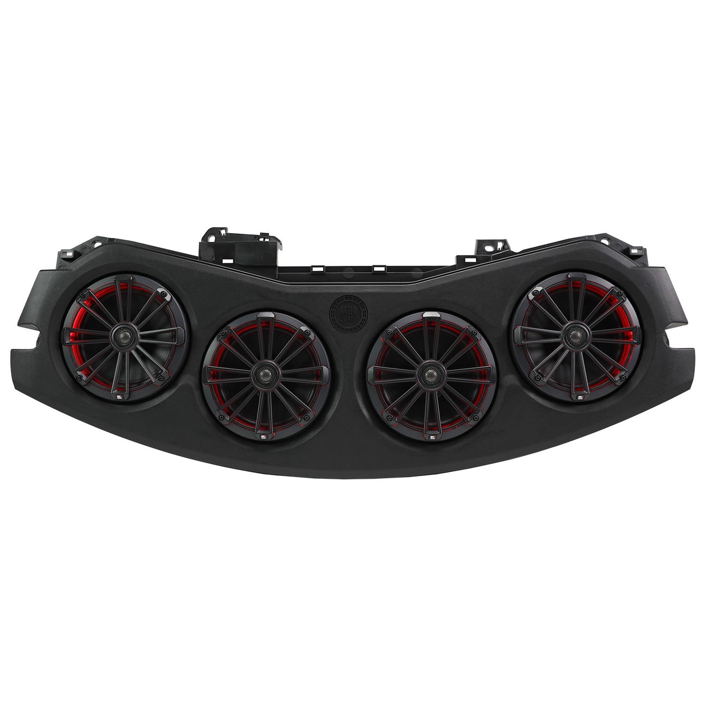 MBQJ-48CRGB24+ Jeep® Wrangler (JL) / Gladiator (JT) 2024-Current Tuned Rear Soundbar with 8 Inch Coaxial Speakers, Enclosure, and Addressable RGB LED Lighting