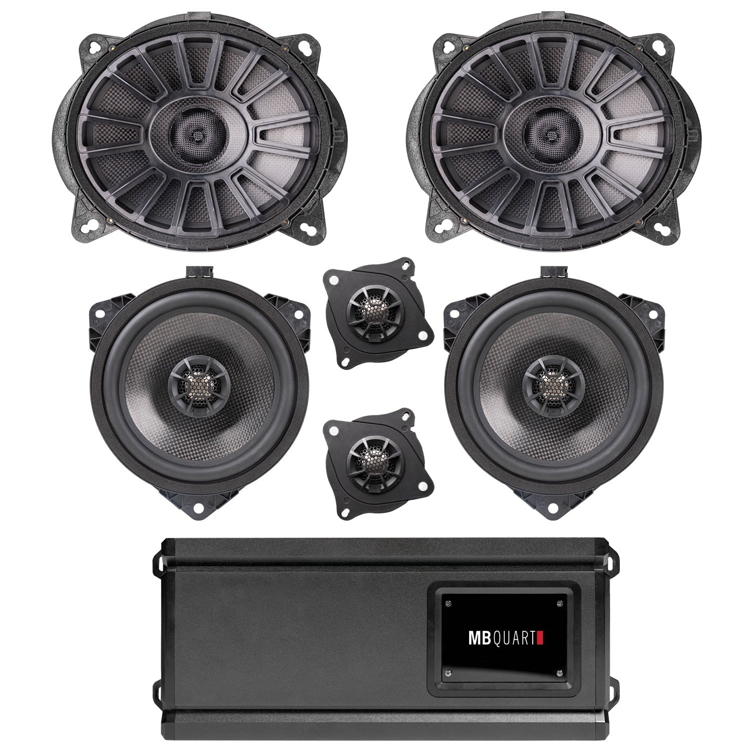 Tacoma 2016-2023 Tuned Audio Package: Stage 6 Audio System for Non-amplified OEM Source Unit & Aftermarket Source Unit