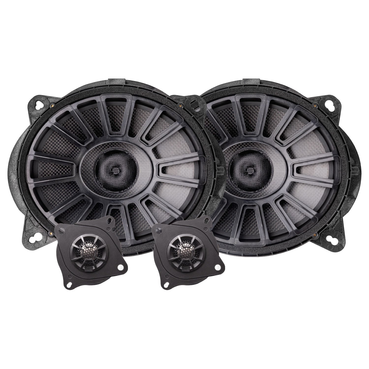 Tacoma 2016-2023 Tuned Audio Package: Stage 6 Audio System for Non-amplified OEM Source Unit & Aftermarket Source Unit