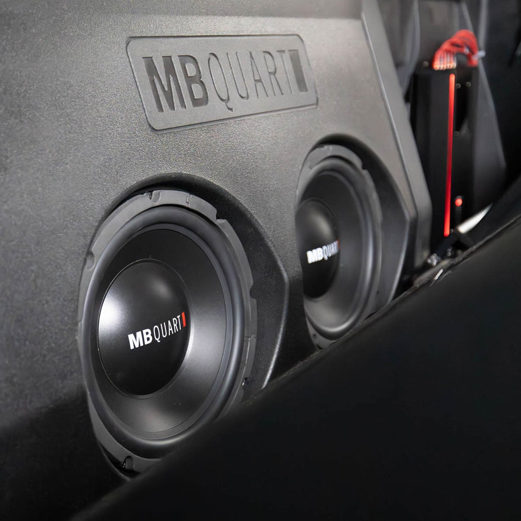 Toyota® Tacoma 2016-2023 Tuned Audio Package: Dual 10 Inch Sealed Subwoofer Upgrade