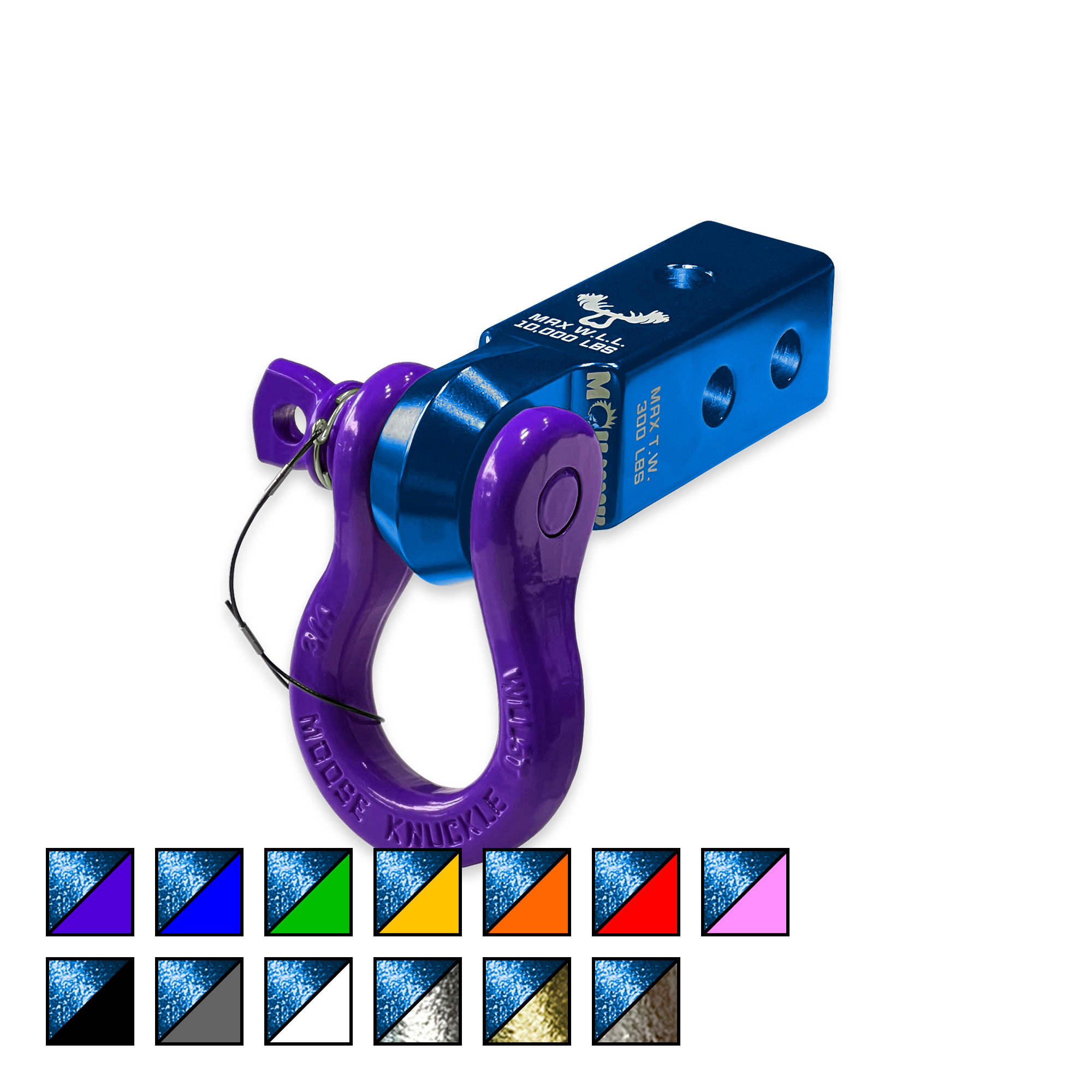 B'oh 3/4 Spin Pin Shackle and Mohawk 2.0 Receiver Combo