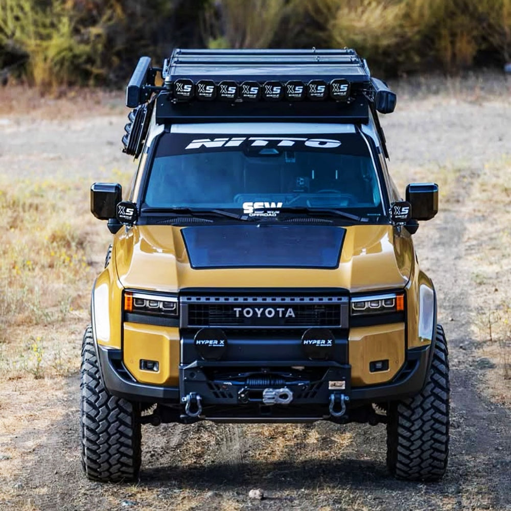 Toyota Land Cruiser LC250 (2024-Present) Lensun 115W Hood Flexible Solar Panel