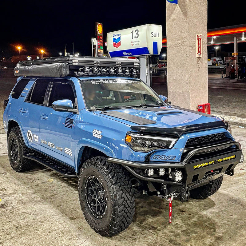 Toyota 4Runner 4th&5th Gen(2003-2024) with Scoop Lensun 80W Hood Solar Panel