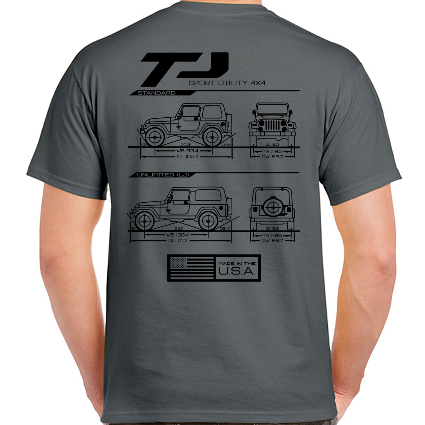 TJ/LJ Blueprint T-Shirt