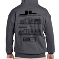 JL Blueprint Pullover Hoodie