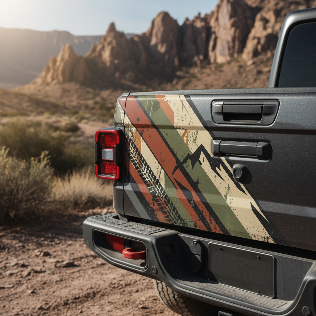 Custom Tailgate Decals