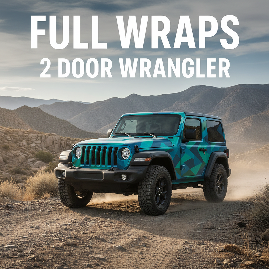 Full Wraps 2-Door Wrangler
