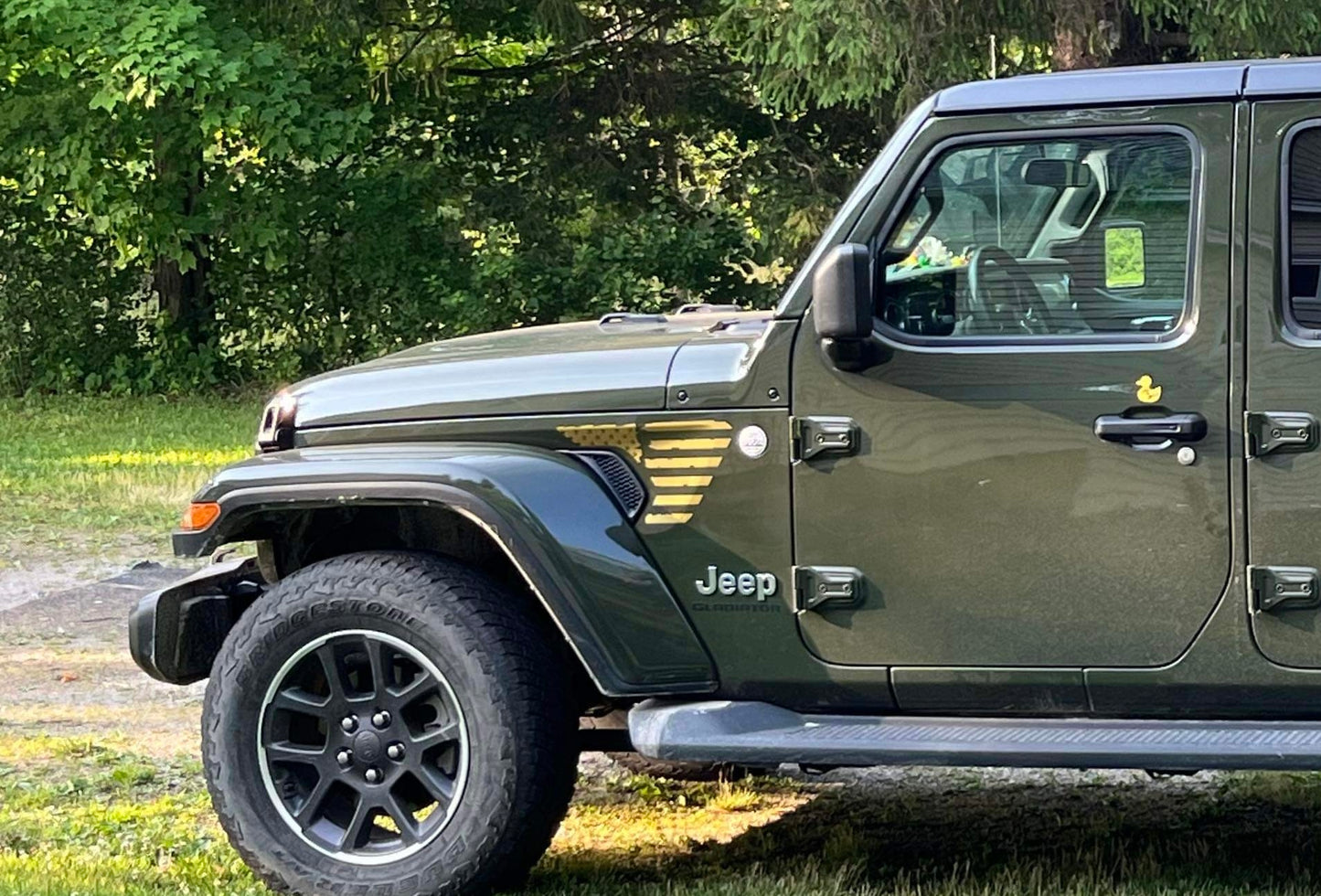 Fender Vent Decals