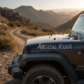 Little Foot Custom Name Decal