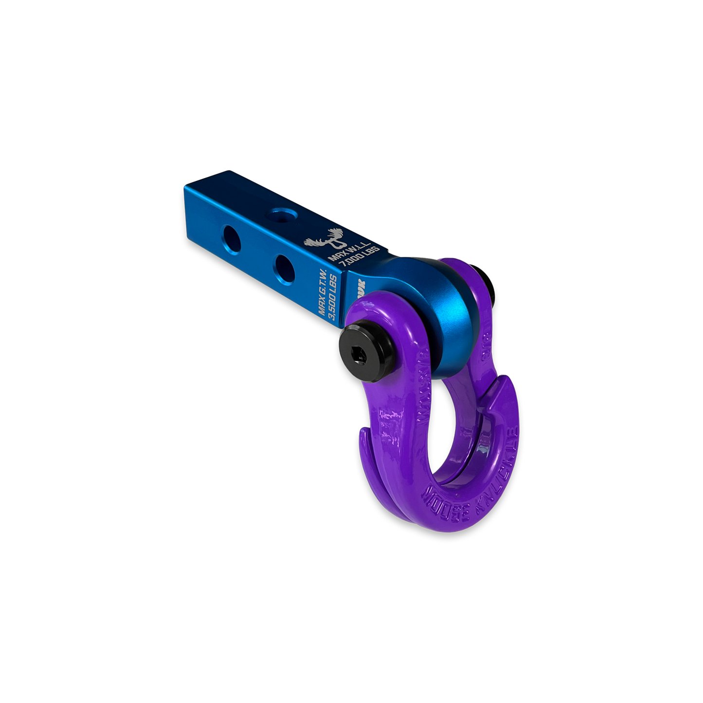 Jowl 5/8 Split Shackle and Mohawk 1.25 Receiver Combo