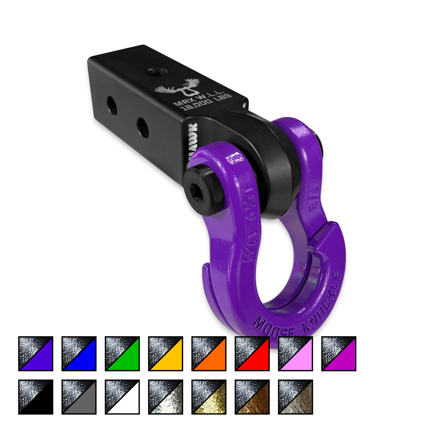 Jowl 7/8 Split Shackle and Mohawk 2.5 Receiver Combo