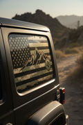 Perforated Side Window Decal